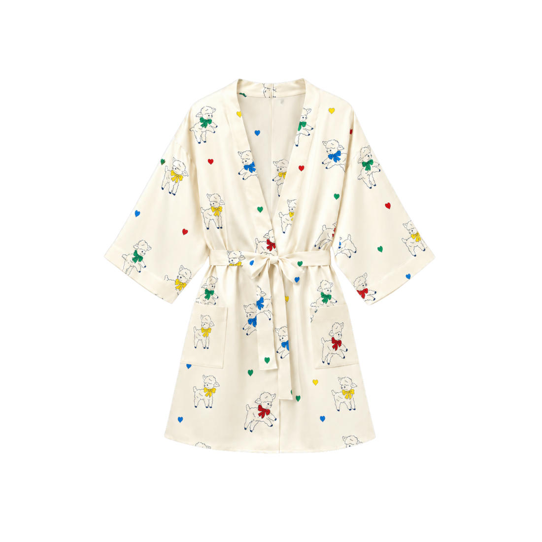 100% pure silk kimono