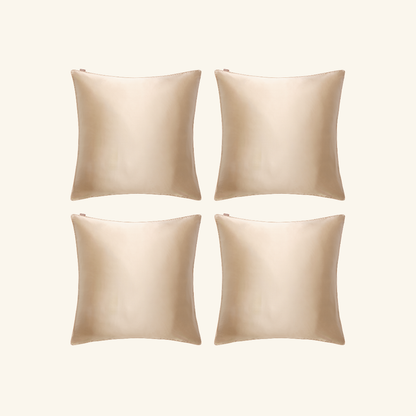 Pack 3 + 1 offerte - Taie en 100% pure soie de mûrier
