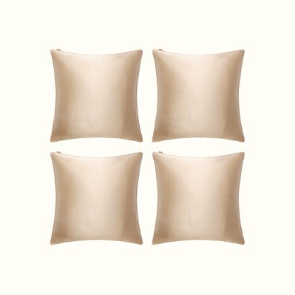 Pack 3 + 1 offerte - Taie en 100% pure soie de mûrier