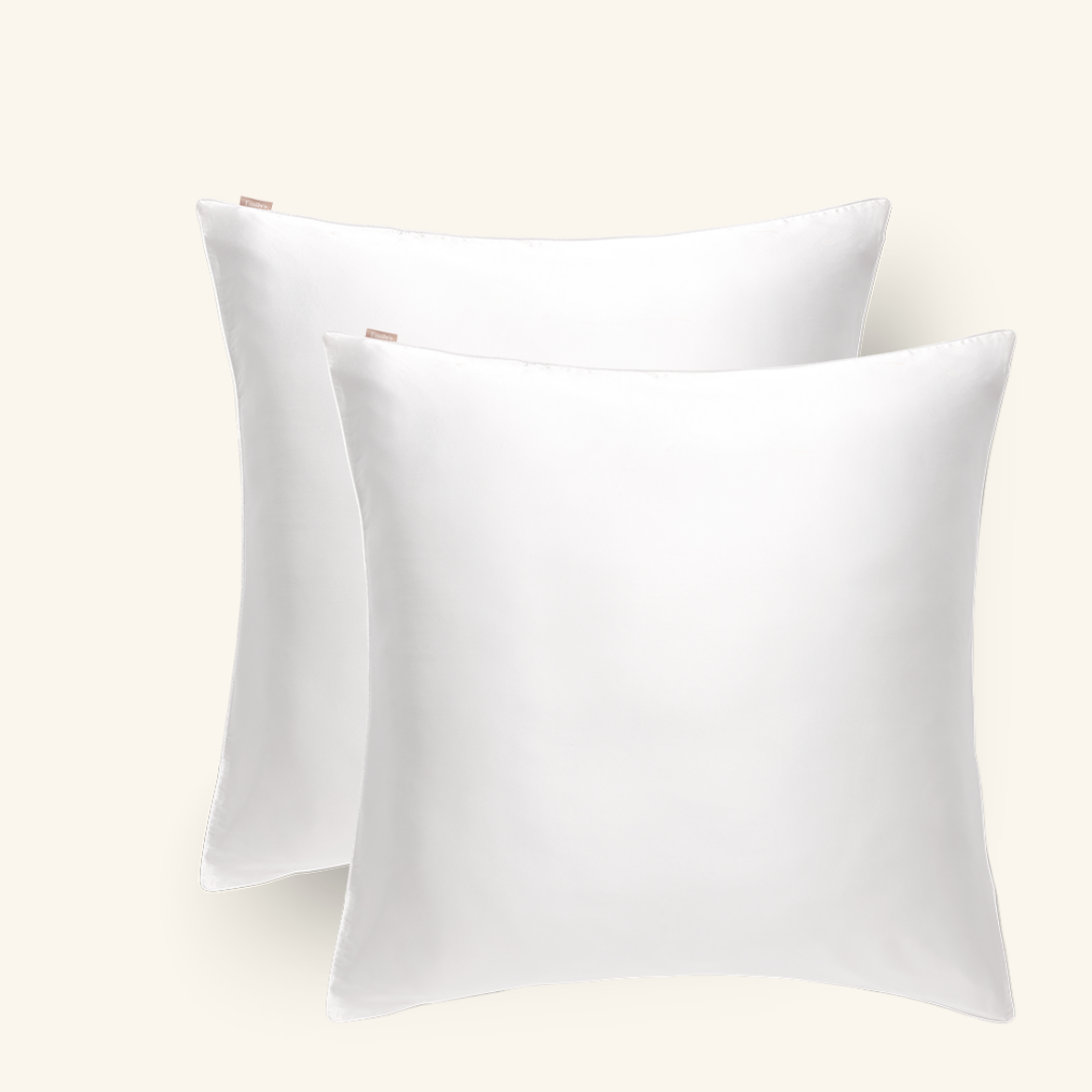 Pillowcase with embroidery made in France