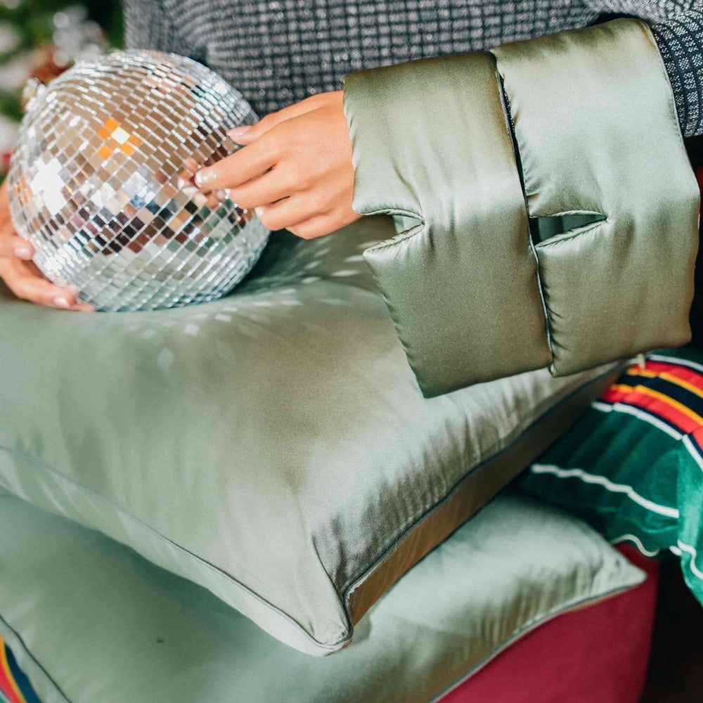 Pack duo - 2 taies en soie + 2 masques de nuit bandeau