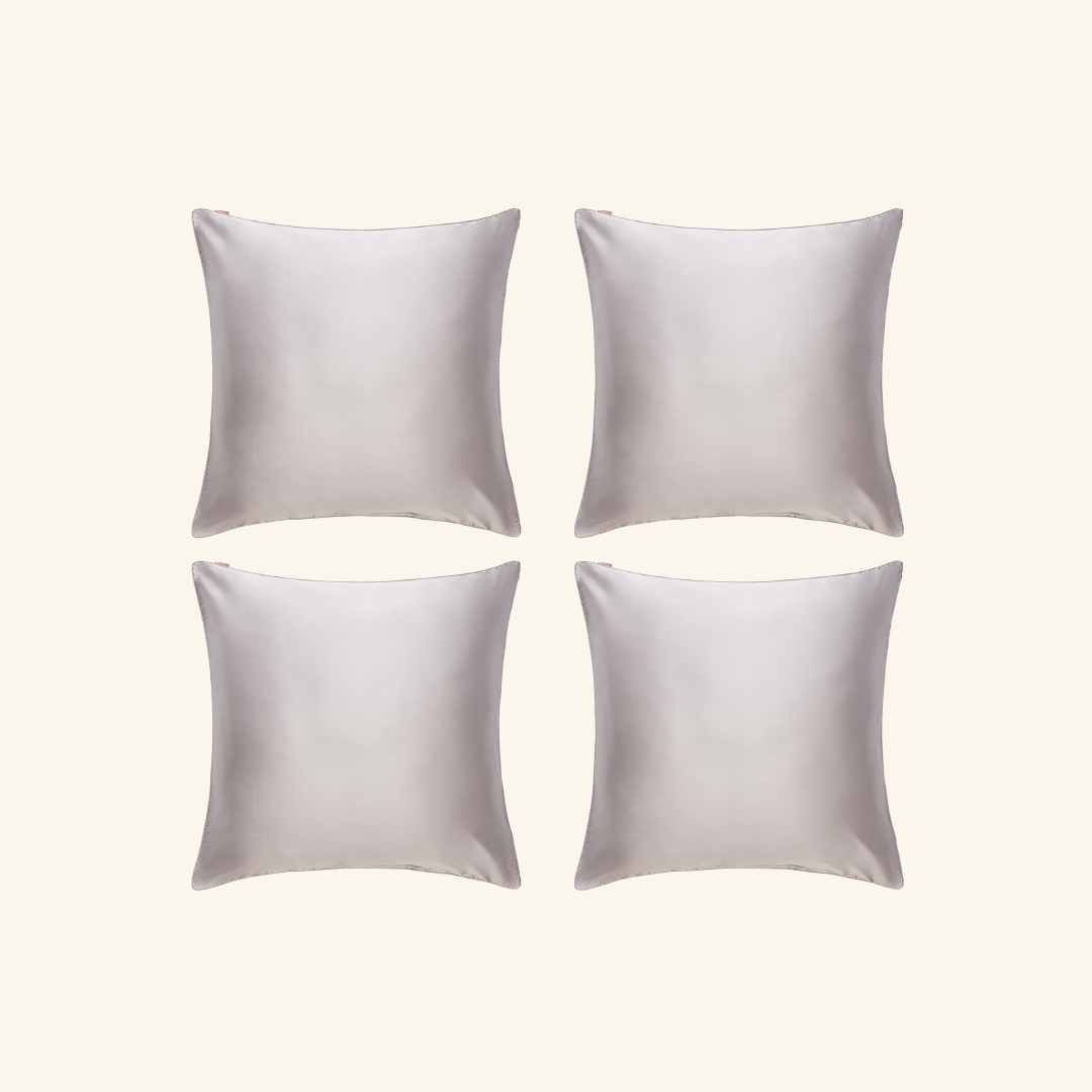 Pack 3 + 1 offerte - Taie en 100% pure soie de mûrier