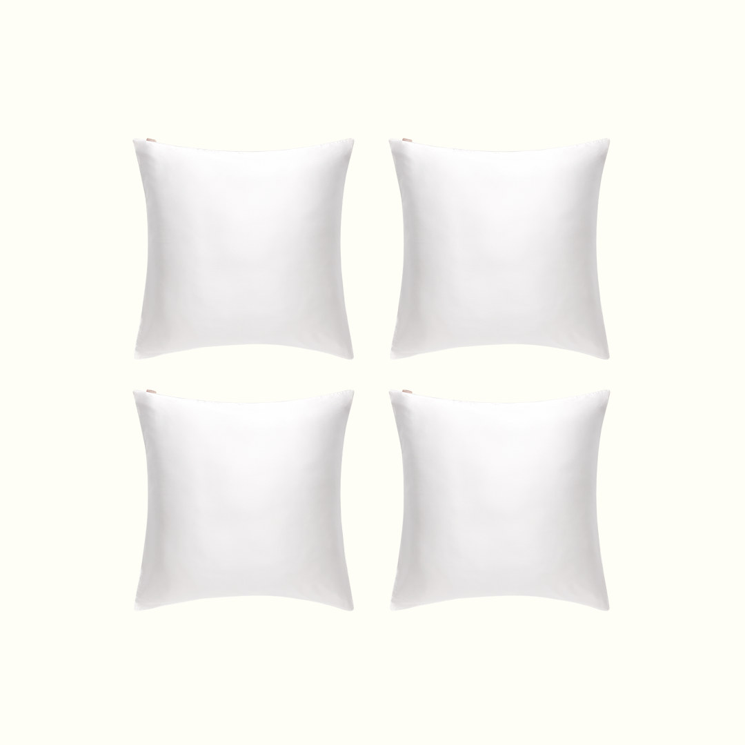 Pack 3 + 1 offerte - Taie en 100% pure soie de mûrier