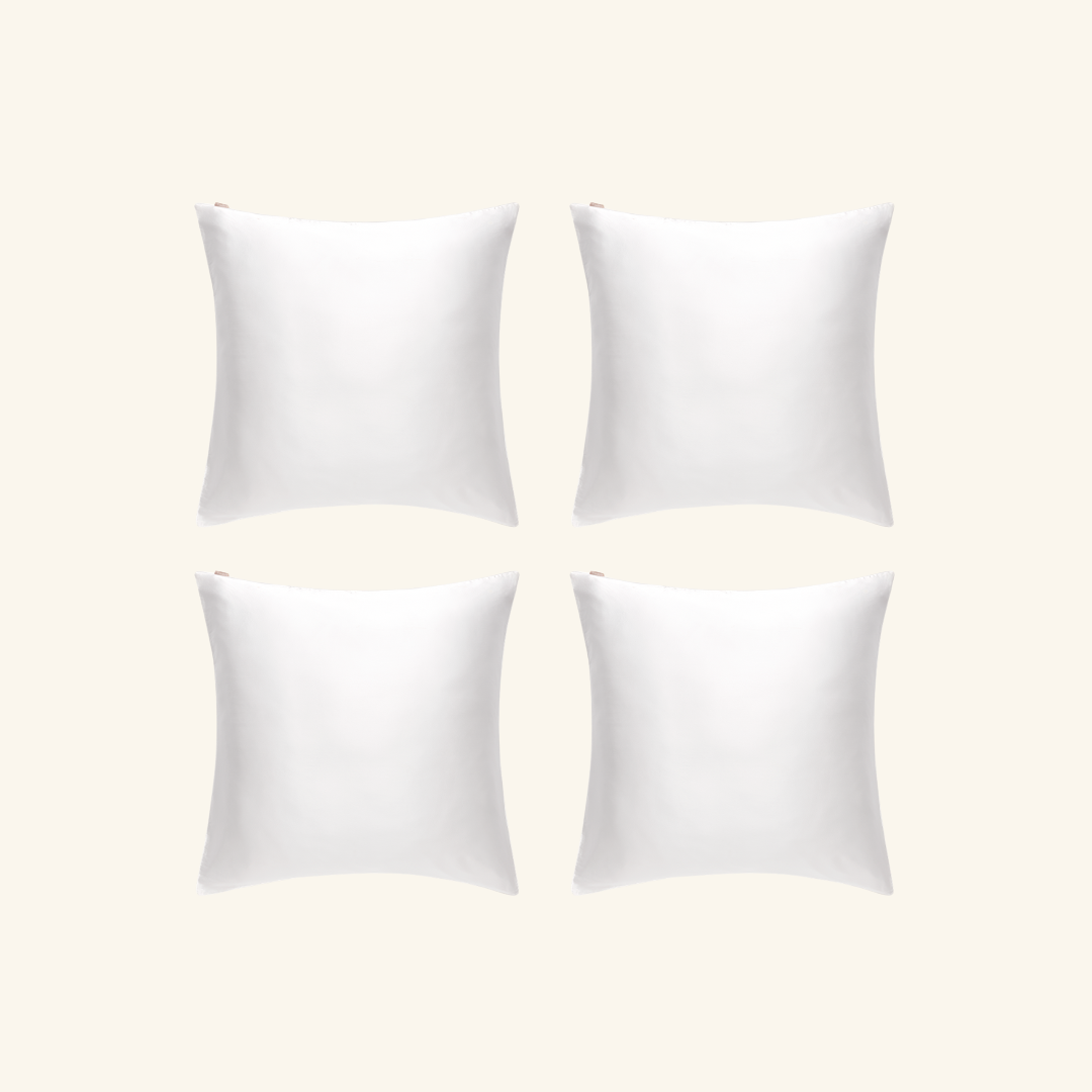 Pack 3 + 1 offerte - Taie en 100% pure soie de mûrier