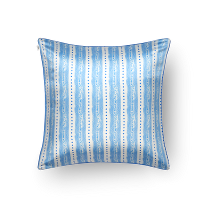 100% Pure Mulberry Silk Pillowcase - Trefoil Leaf