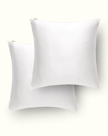 Coffret Duo de Noël - Taies 100% pure soie x2 - Blanc