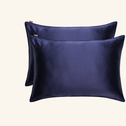 Pillowcase with embroidery made in France