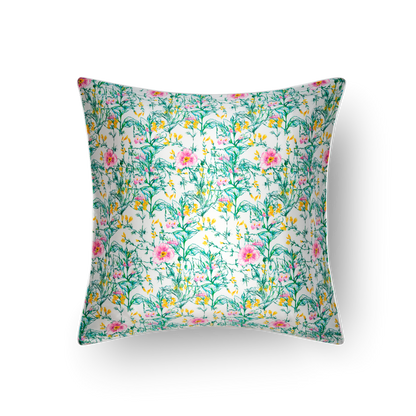 100% Pure Mulberry Silk Pillowcase - Botanical Tracery