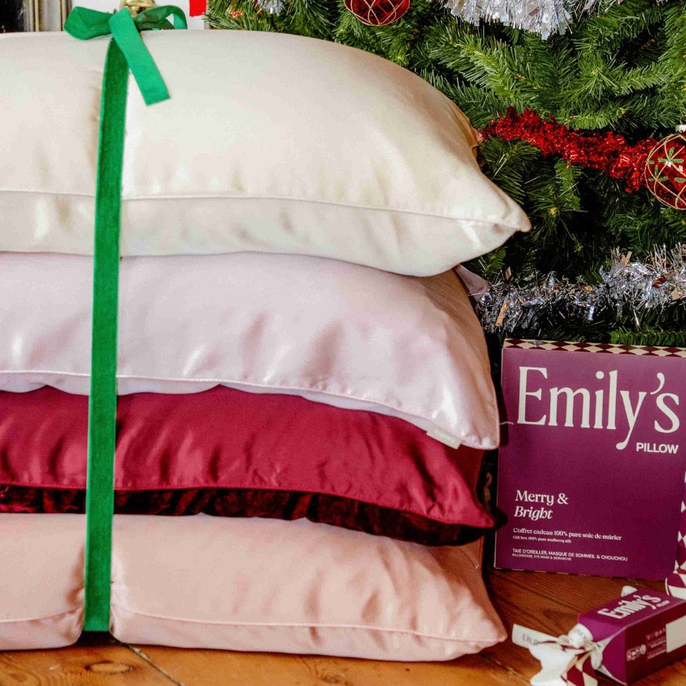 Double-sided pillowcase - Silk and velvet