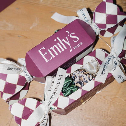 Crackers  de Noël - Trio de Chouchous M - Champagne, Léopard, Vert sauge