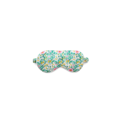 Masque de sommeil 100% pure soie - Entrelacement Botanique