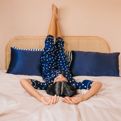 100% pure mulberry silk pants