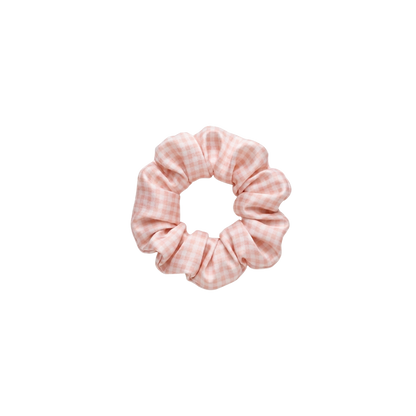 Chouchou 100% pure soie - Le moyen - Vichy Rose