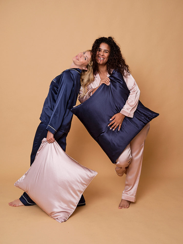 Pijama de pura seda para mujer