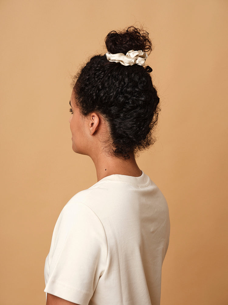 Chouchou 100% pure soie - Le gros - Champagne