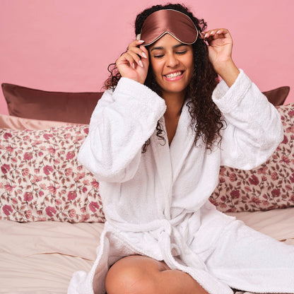 Pure Silk Sleep Mask - Mocha