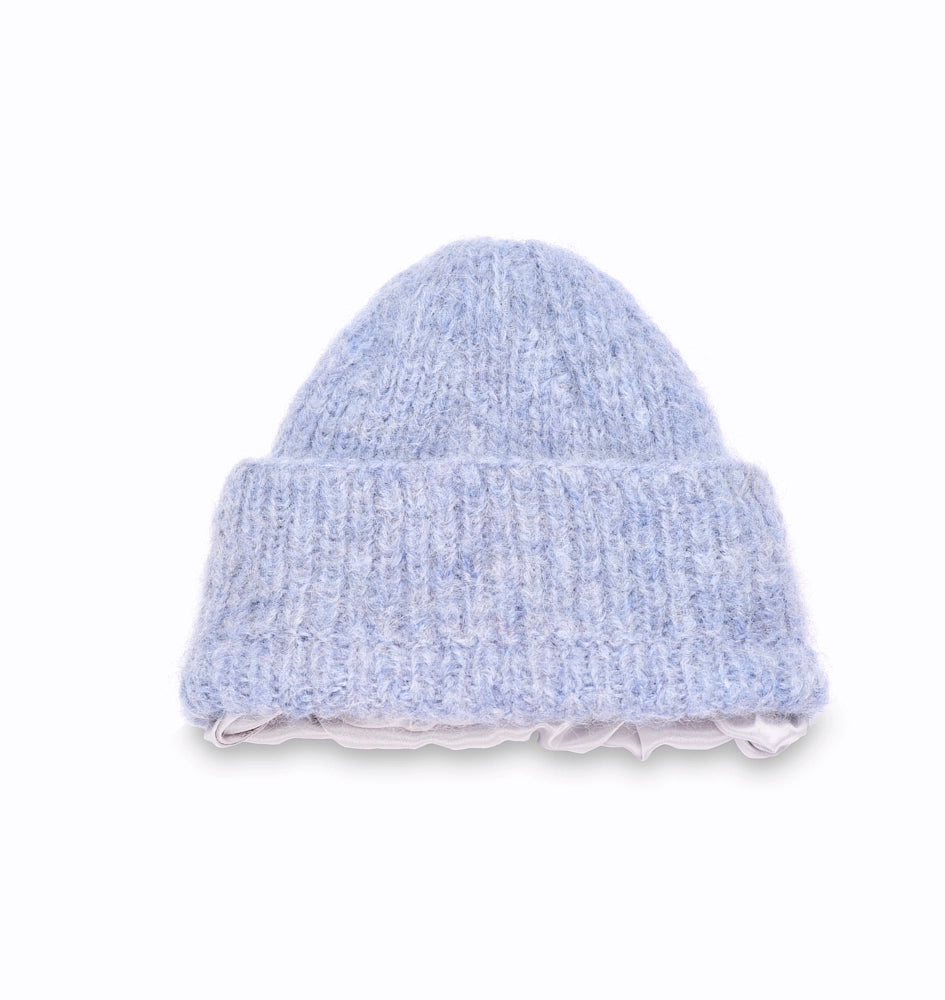 Bonnet alpaga et soie - Emily&