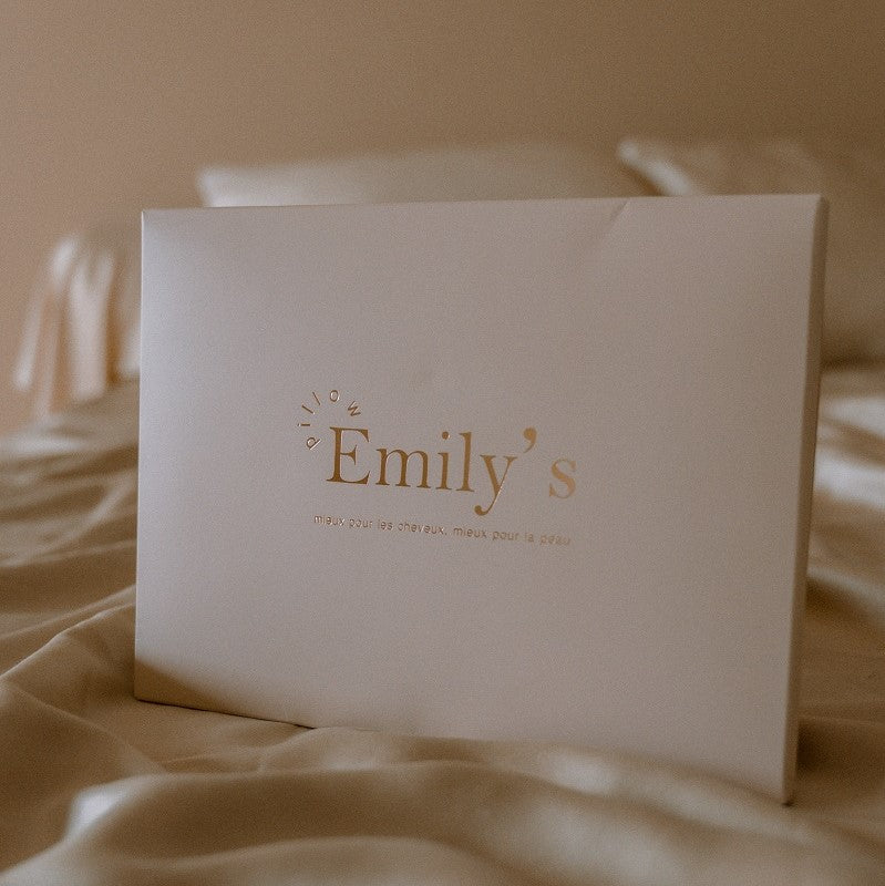 Taie d'oreiller en soie Emily's Pillow