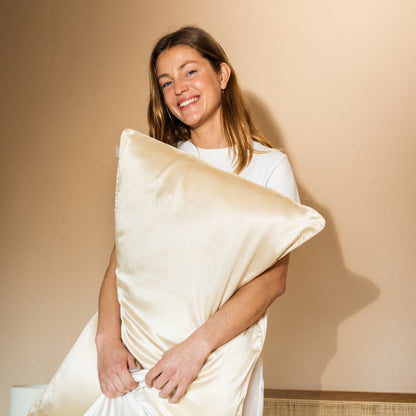 Pure Mulberry Silk Pillowcase - King Size