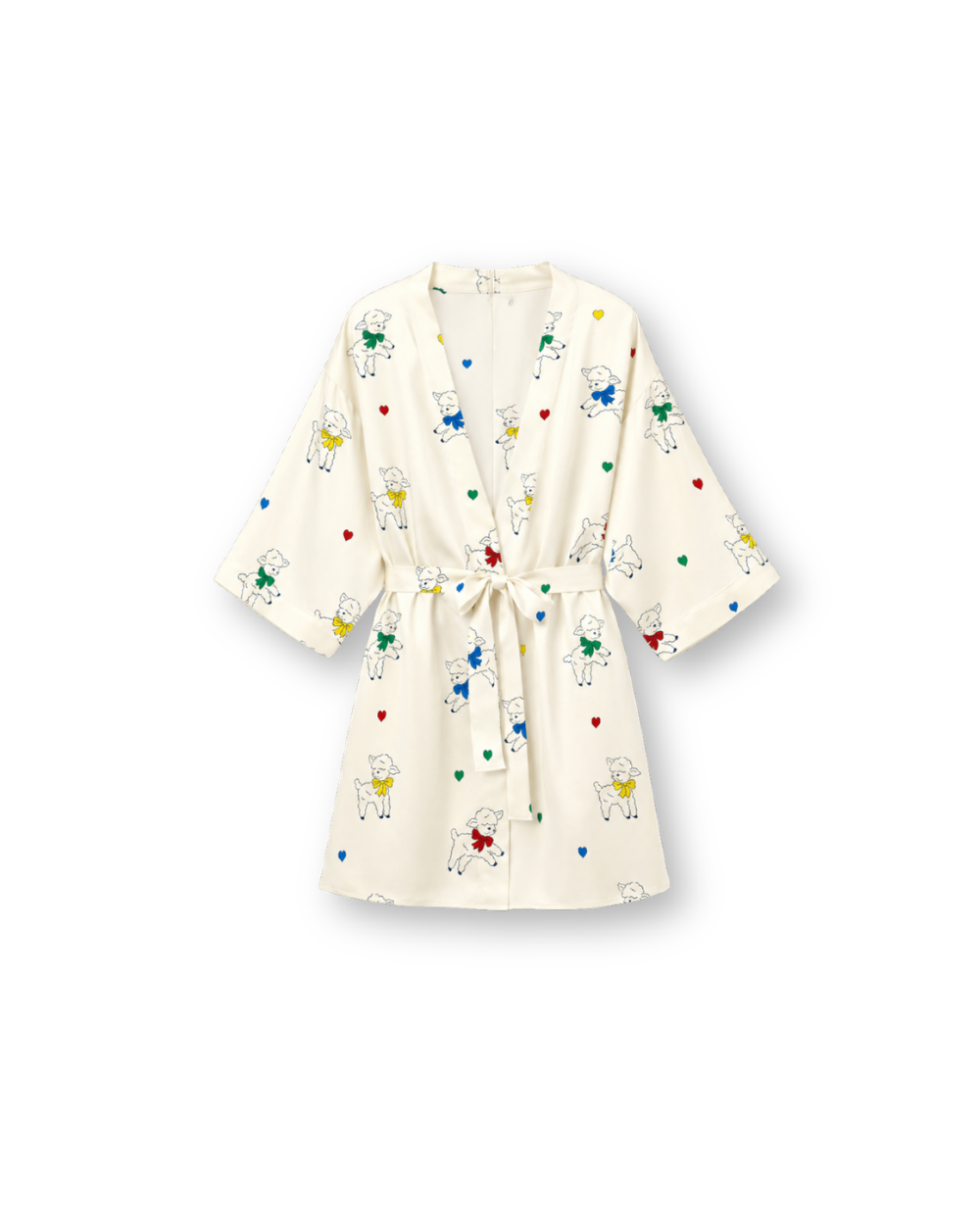 Kimono 100% pure soie - Choeur Coeur