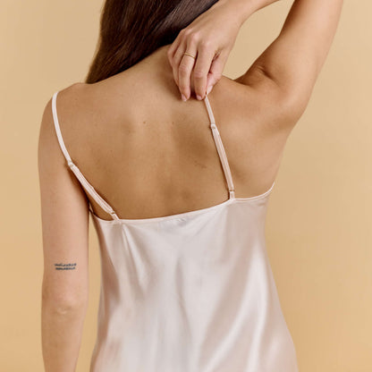 Nuisette 100% pure soie de mûrier - Rose Poudré