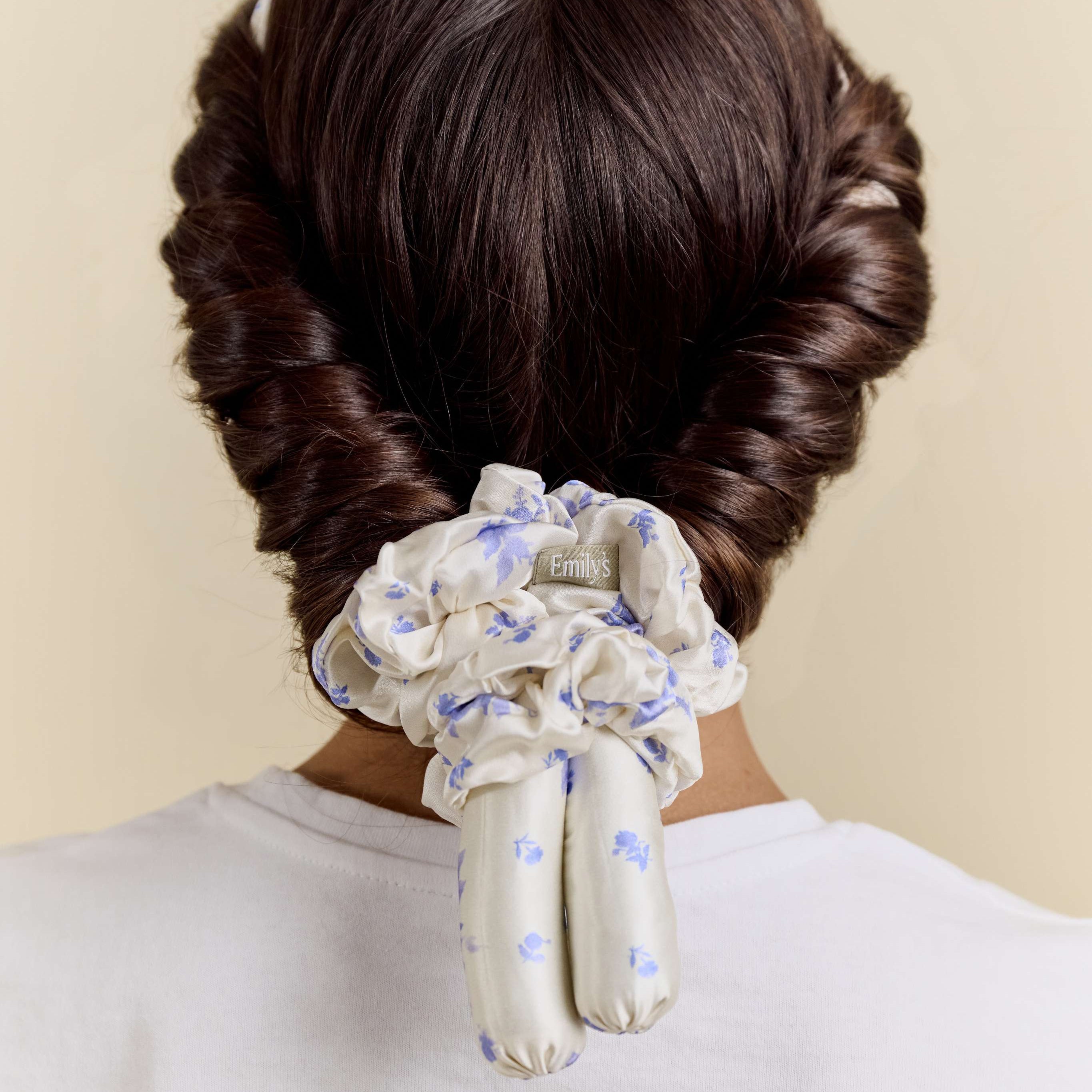 Boucleur sans chaleur pure soie - Fleur de Bleuet