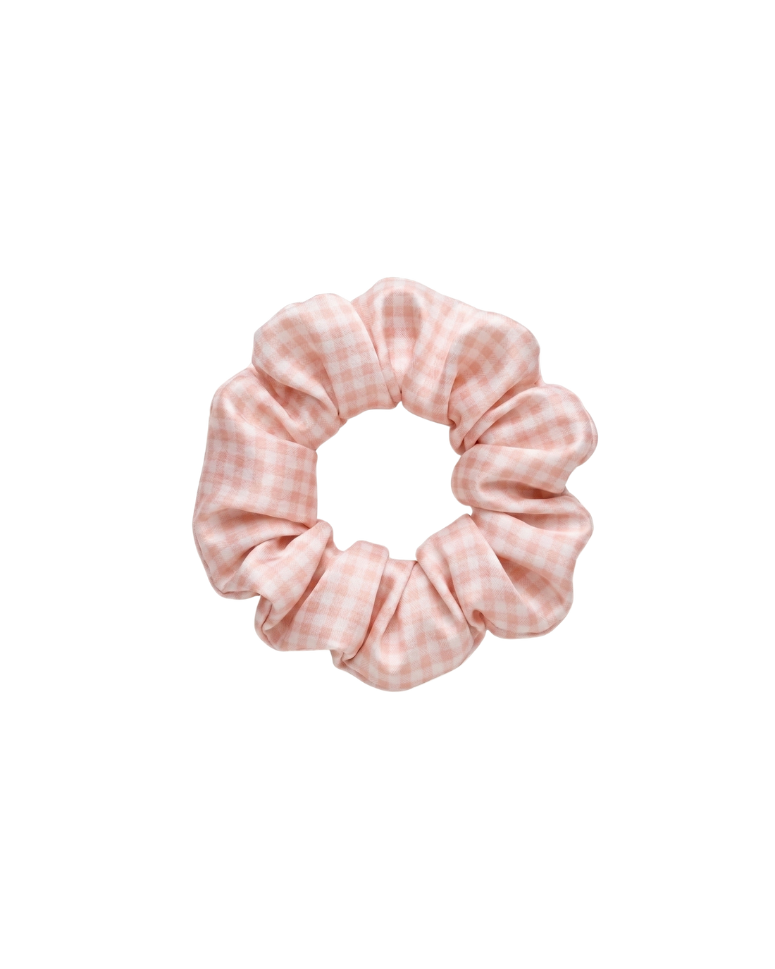 Chouchou 100% pure soie - Le moyen - Vichy Rose
