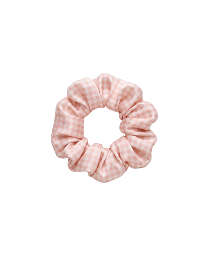 Chouchou 100% pure soie - Le moyen - Vichy Rose