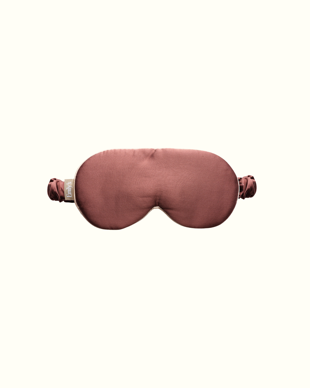 Masque de sommeil 100% pure soie - Moka