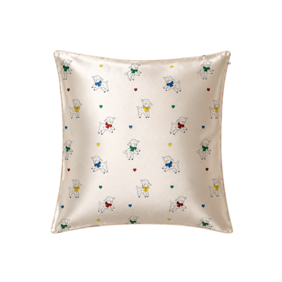 100% Pure Mulberry Silk Pillowcase - Retro Checks