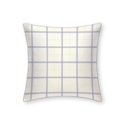 100% Pure Mulberry Silk Pillowcase - Retro Checks
