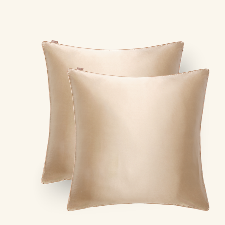 Pillowcase with embroidery made in France