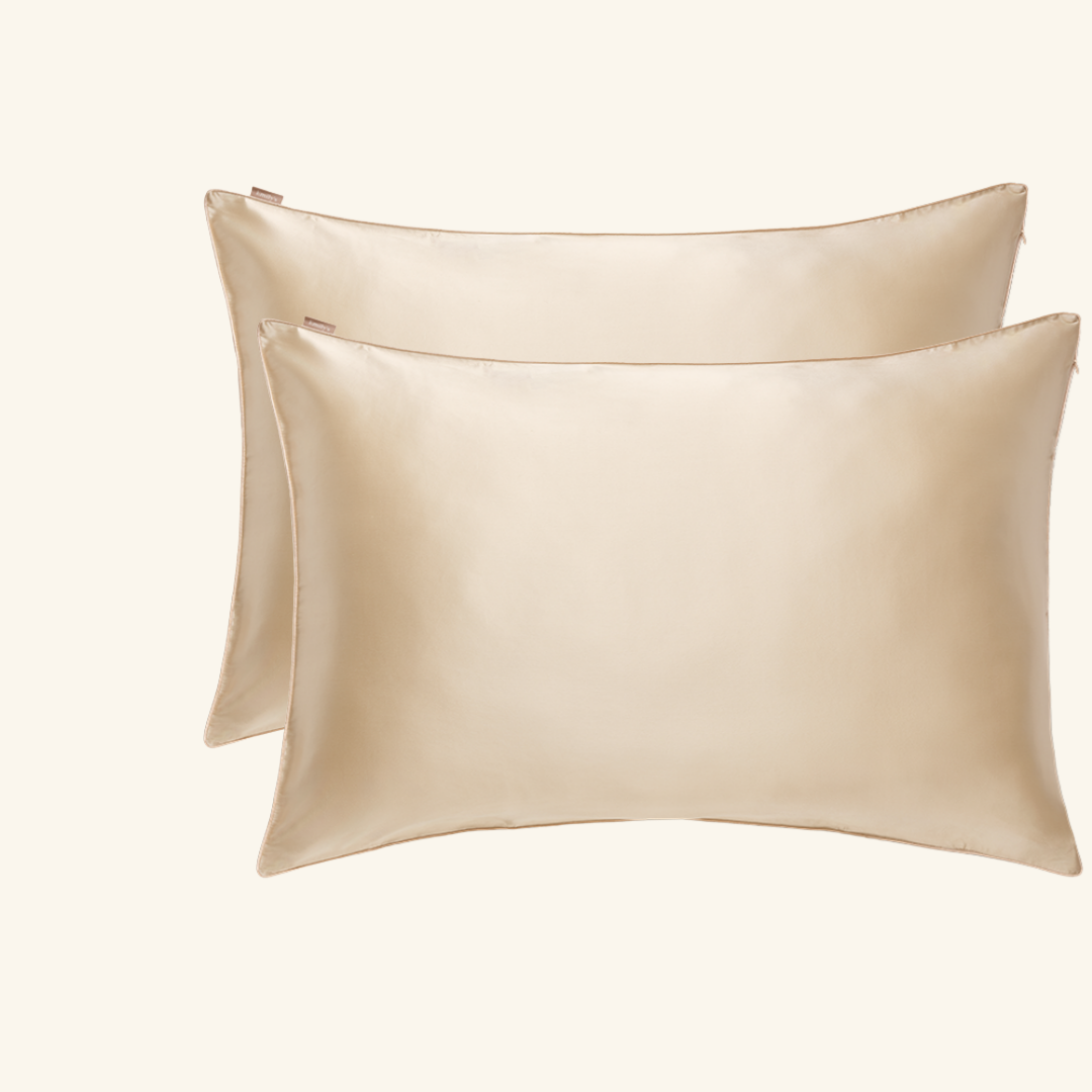 Pillowcase with embroidery made in France