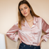 Pyjama en pure soie rose pour des nuits douces et une peau apaisée