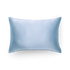Taie d’oreiller en pure soie couleur bleu glacier format 51x76 cm, idéale pour prendre soin de la peau et des cheveux pendant la nuit
